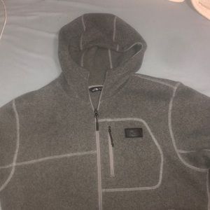 North face fleece hoodie